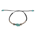 Natural Stone Strand Elastic Rope Friendship Bracelet Beach Jewelry Gifts Sea Turtle Beads Bracelets For Women Men